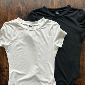 Black and White Bodysuits